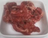 たけのこと牛肉deきんぴら作り方2写真