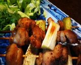 おうちでジューシー塩焼きとり作り方5写真
