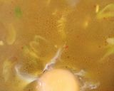 ひき肉かき玉ラーメン*〆はスープごはん作り方6写真
