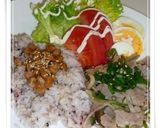 豚肉小間切れと野菜で☆スタミナ生姜焼き作り方5写真