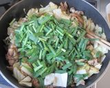 たけのこの煮物で中華味の野菜炒め作り方5写真