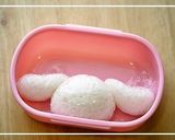 シナモンロールのリボンマジック＊キャラ弁作り方1写真