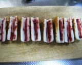 オーブントースターでちくわの梅チーズ焼き作り方2写真