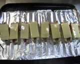 オーブントースターでちくわの梅チーズ焼き作り方3写真