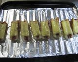 オーブントースターでちくわの梅チーズ焼き作り方4写真