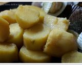 じゃがいもとホタテの稚貝の煮物作り方4写真
