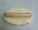 ウィンナーパンの成型作り方1写真