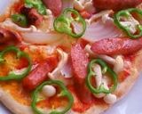 ピッツァマルゲリータ☆ＨＢと魚焼グリルで作り方8写真