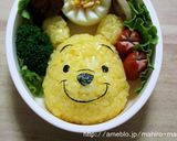 簡単キャラ弁☆プーさんおにぎり♪作り方5写真