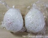 キャラ弁☆ミッキー＆ミニーエッグ作り方1写真