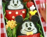 キャラ弁☆ミッキー＆ミニーエッグ作り方14写真