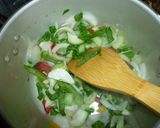 我が家のトロたま野菜たっぷりスープ作り方2写真