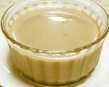 レンジdeなめらか抹茶豆乳ぷりん。作り方9写真