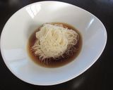 ☆納涼☆山かけ風!?納豆そうめん作り方5写真