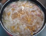 新玉ねぎとベーコンのカレー風味スープ作り方3写真