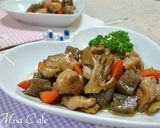 鶏肉とこんにゃくのオイスター炒め作り方6写真