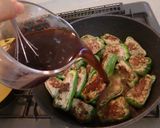 肉詰めピーマンのソース照り焼き♪作り方4写真