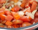 旬のトマトで作りたい。ミネストローネ作り方2写真