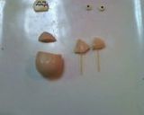 うずらトトロ＆はんぺんまっくろくろすけ作り方6写真
