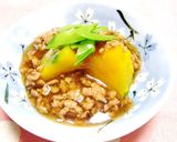 かぼちゃのそぼろあんかけ☆作り方5写真