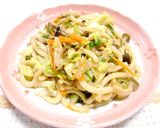 うまうま♡野菜たっぷり醤油焼きうどん♪作り方4写真