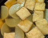 簡単★昼食！大根と油揚げの煮物作り方5写真