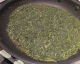 古くなった緑茶で自家製ほうじ茶作り方1写真