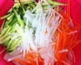 マグロの韓国風サラダ☆低カロリーレシピ☆作り方1写真