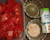 トマトのポッカレモン漬け作り方1写真