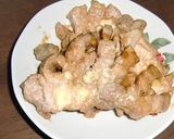 アーモンドチーズとコンソメで煮豚の隠し味作り方4写真