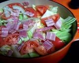 ☆コンソメでたっぷり野菜の重ね蒸し☆作り方2写真