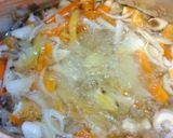 味噌煮込みうどん、７種の具材。作り方3写真