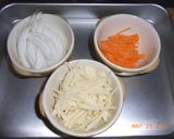 野菜だけ~コンソメスープ^^作り方2写真