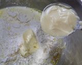 サクラの葉入りドラ焼き風ケーキ作り方2写真