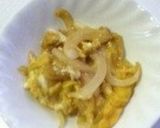 新玉ねぎの「とろっとろ卵とじ！」作り方4写真