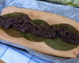 サクラの葉入りドラ焼き風ケーキ作り方8写真
