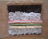 簡単！チーズの海苔巻き♪巻き♪ご飯作り方5写真