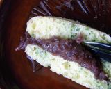 ドラ焼き風、野ヨモギケーキ作り方8写真