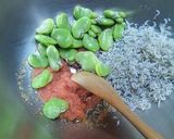 ソラマメちゃんと明太パスタ作り方2写真