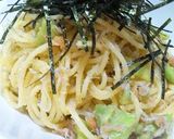 ソラマメちゃんと明太パスタ作り方4写真