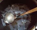 簡単☆抹茶＆つぶあん寒天☆作り方2写真