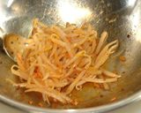 簡単もやしの食べるラー油和え作り方5写真