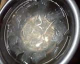 簡単☆抹茶＆つぶあん寒天☆作り方1写真