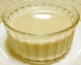 レンジdeなめらか＆ぷるぷる豆乳ぷりん。作り方8写真