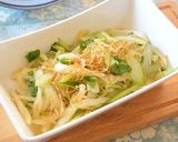 セロリとオイルを合わせた小エビの和え物♪作り方6写真