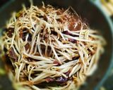 ✝終末のもやしカレー🍛残りで背徳救済炒め作り方2写真