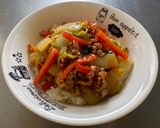簡単♪美味しい♡白菜と挽肉の餡掛け作り方4写真
