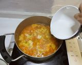 トマトと白菜の卵スープ(中華風)作り方5写真