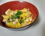 冷蔵庫の中にある材料でパパッと作る☆究極の親子丼作り方3写真