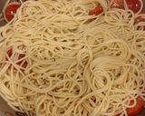 白ワイン香る♪あさりとミニトマトのパスタ作り方8写真
